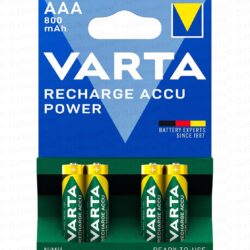 4 Piles Rechargeables AAA LR03 Varta 800 Ni-mh