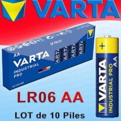 10 Piles AA / LR06 Varta Industrial PRO 4006
