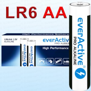 10 Piles AA LR6 Everactive Pro Alcaline