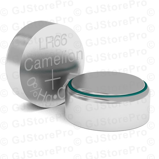 Pile bouton AG4 LR66 LR626 377 Camelion alcaline 1,5V