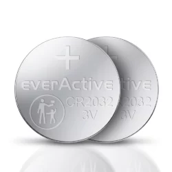Piles CR2032 EverActive lithium 3V vrac industriel