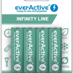 Piles rechargeables AA EverActive Infinity Line 1100 mAh