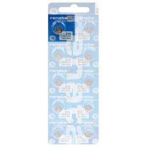 Pile oxyde d'argent Renata 315 SR716SW 1,55V