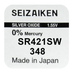 Pile oxyde d'argent Seizaiken 348 SR421SW 1,55V
