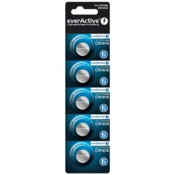 Pile bouton lithium CR1616 EverActive 3V