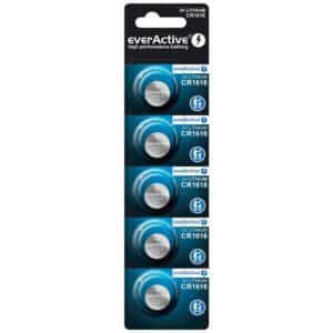 Pile bouton lithium CR1616 EverActive 3V