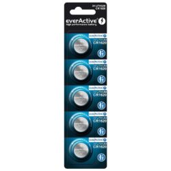 Pile bouton lithium CR1620 EverActive 3V