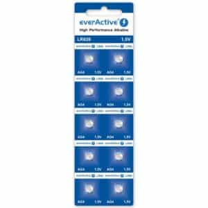 Pile bouton alcaline AG4 LR626 EverActive 1,5V