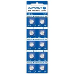 Pile bouton alcaline AG13 LR44 EverActive 1,5V
