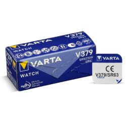 Pile montre 379 SR521SW Varta oxyde d'argent 1,55V petit format